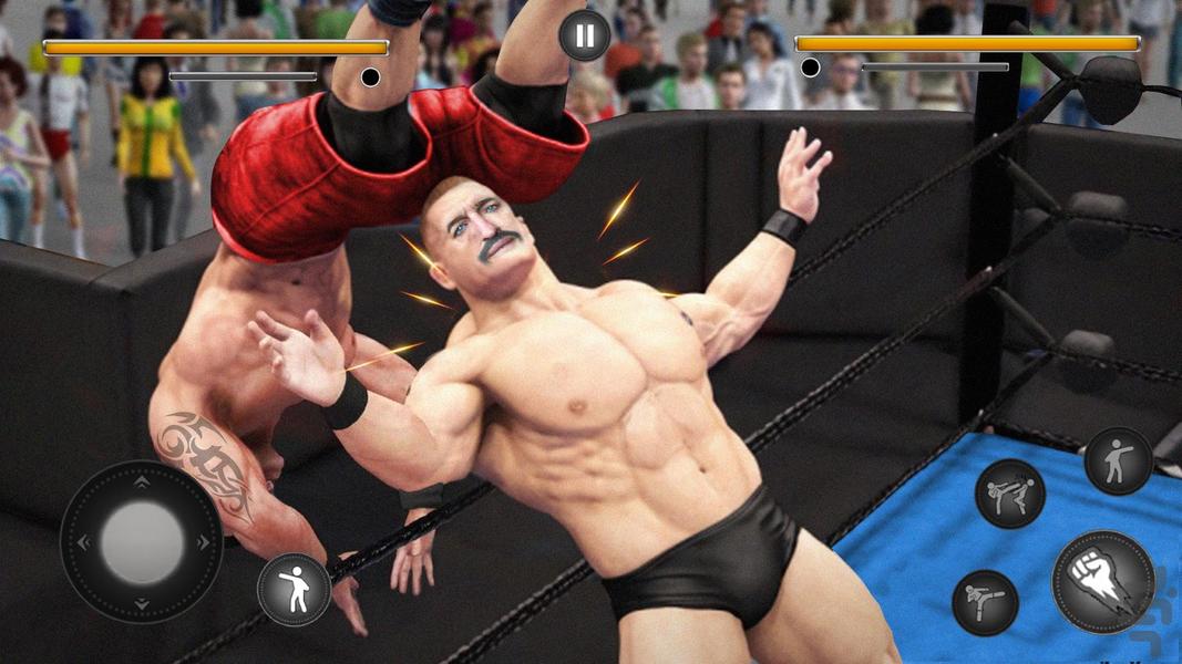 Wrestling Games Offline - Gameplay image of android game