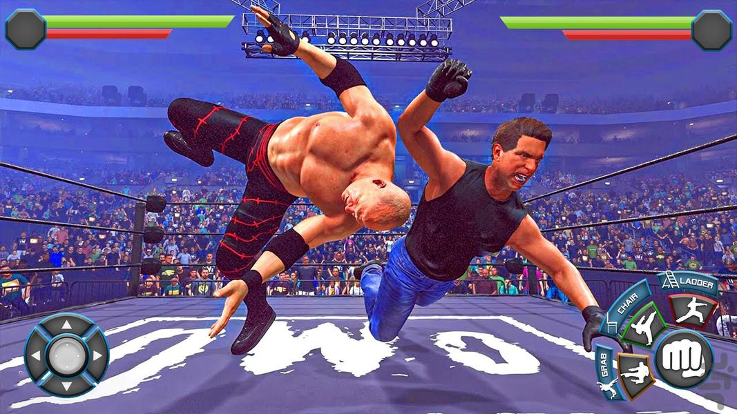 Wrestling Games Offline - Gameplay image of android game
