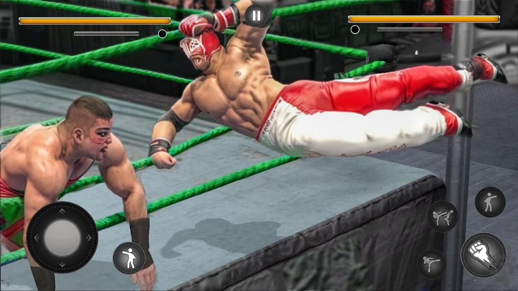Wrestling Games Offline - Gameplay image of android game
