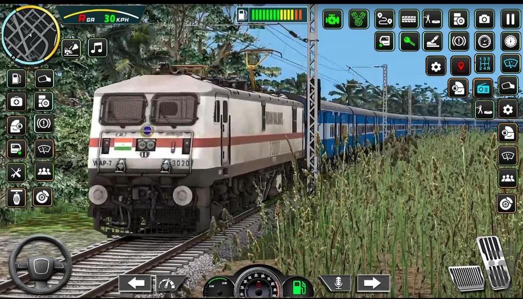 بازی رانندگی با قطار | با کیفیت - Gameplay image of android game