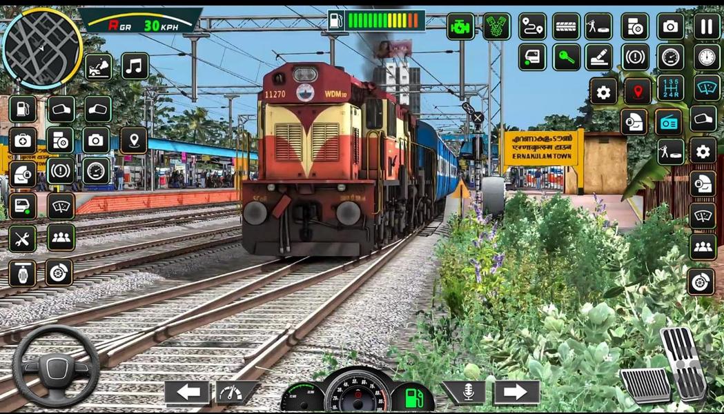 بازی رانندگی با قطار | با کیفیت - Gameplay image of android game