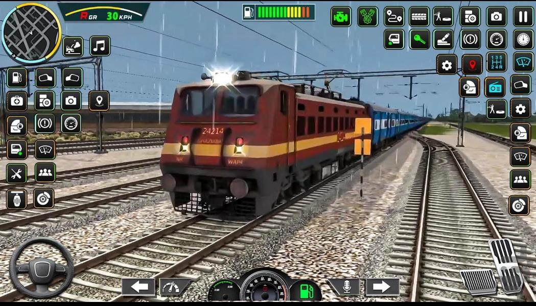 بازی رانندگی با قطار | با کیفیت - Gameplay image of android game