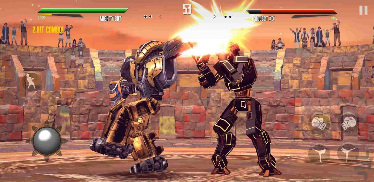 مبارزه ربات ها | اکشن و جذاب - عکس بازی موبایلی اندروید