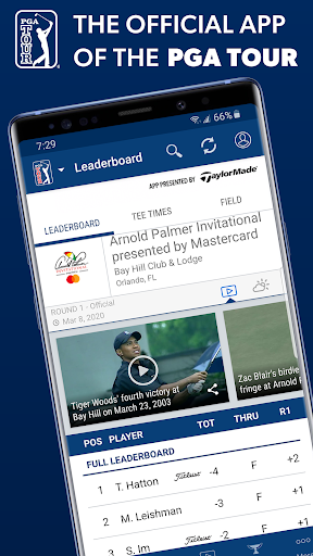 PGA TOUR - Image screenshot of android app