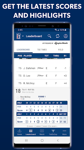 PGA TOUR - عکس برنامه موبایلی اندروید