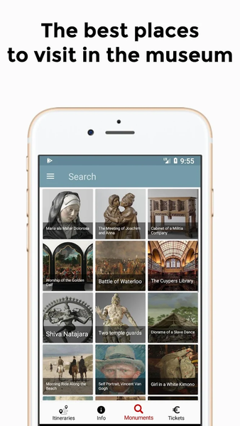 Rijksmuseum Visit, Tours & Gui - Image screenshot of android app