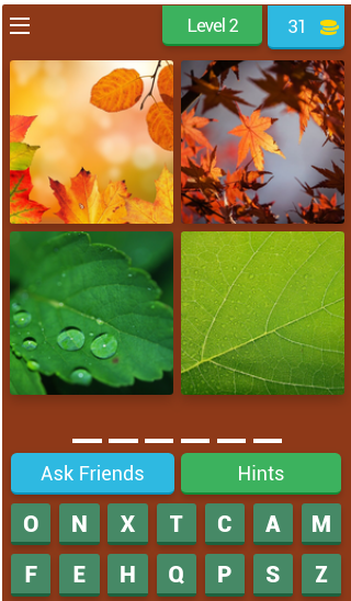 ۴ pics ۱ word - puzzle Quiz - عکس بازی موبایلی اندروید