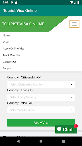 Tourist Visa Online E - Visa Services - عکس برنامه موبایلی اندروید