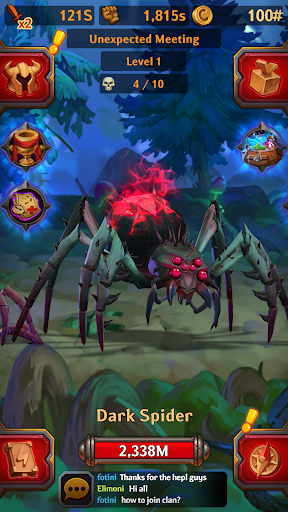 Dungeon Crusher: Soul Hunters - Gameplay image of android game