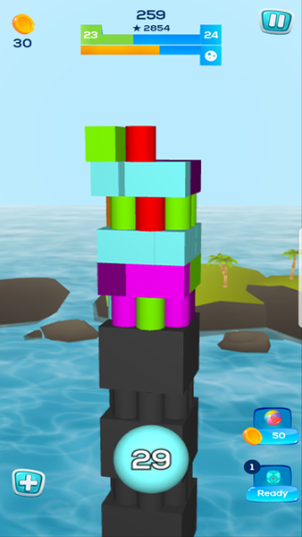 Tower Blast - عکس بازی موبایلی اندروید