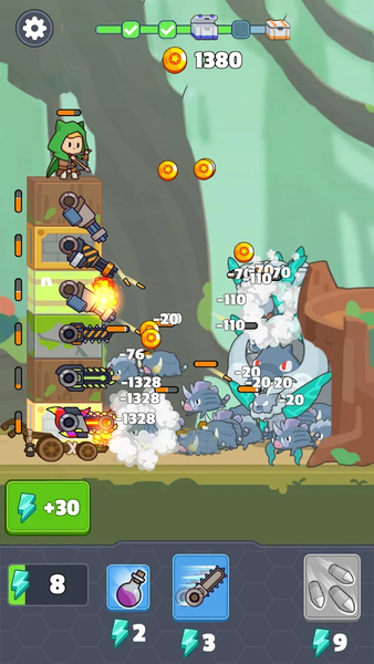 Tower Mash Defense - Lucky TD - عکس بازی موبایلی اندروید
