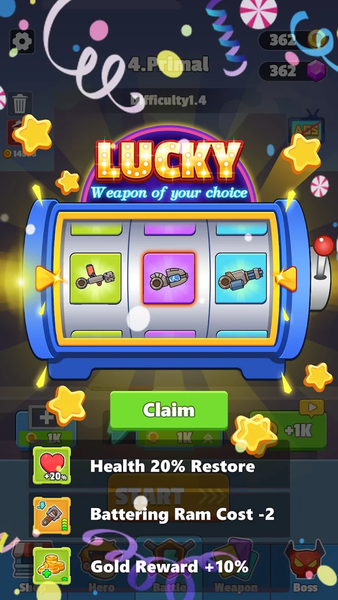 Tower Mash Defense - Lucky TD - Gameplay image of android game