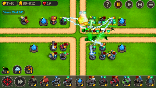 Sultan Of Tower Defense - Elemental - Gameplay image of android game