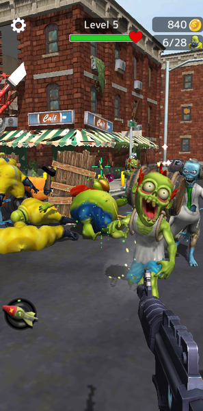 Tower Gunner: Zombie Shooter - عکس بازی موبایلی اندروید