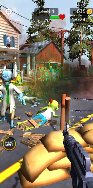 Tower Gunner: Zombie Shooter - عکس بازی موبایلی اندروید