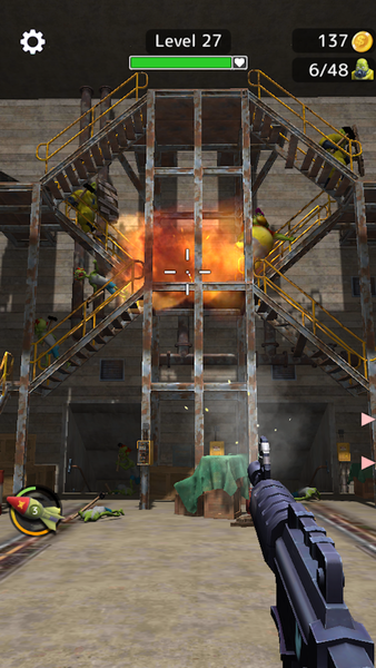 Tower Gunner: Zombie Shooter - عکس بازی موبایلی اندروید