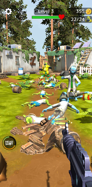 Tower Gunner: Zombie Shooter - عکس بازی موبایلی اندروید