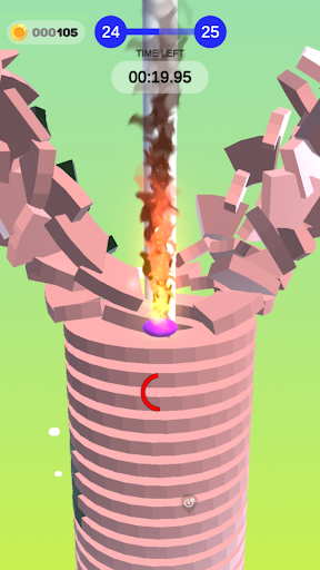 Break Stack Tower - عکس برنامه موبایلی اندروید