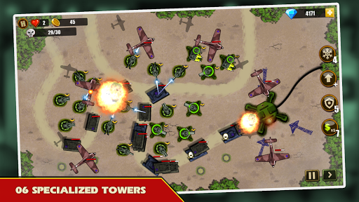 Tower Defense: Toy War - عکس بازی موبایلی اندروید