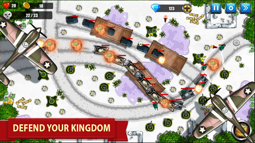 TD - War Strategy Game - Gameplay image of android game