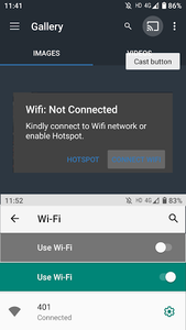 All Screen Cast to TV Roku - Image screenshot of android app