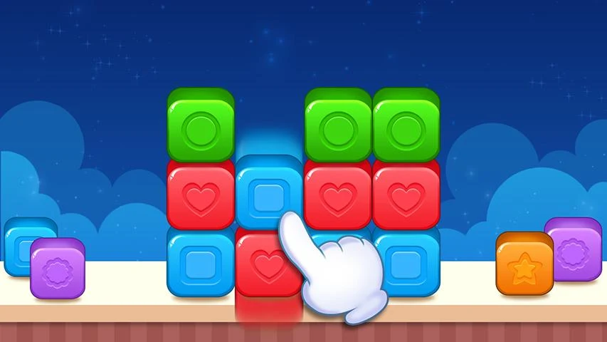 Cube Blast : Smash and Crush T - عکس بازی موبایلی اندروید