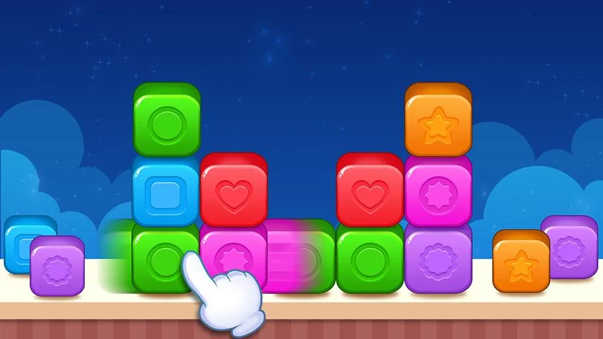 Cube Blast : Smash and Crush T - Gameplay image of android game