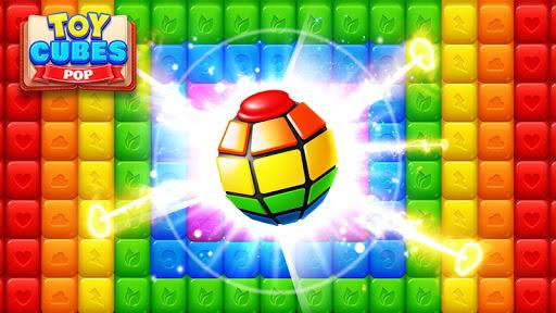 Toy Cubes Pop - Match ۳ Game - عکس بازی موبایلی اندروید