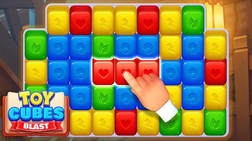 Toy Cubes Pop - Match ۳ Game - عکس بازی موبایلی اندروید