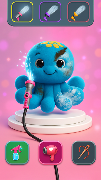 Toy Wash: ASMR Cleaning Games - عکس بازی موبایلی اندروید