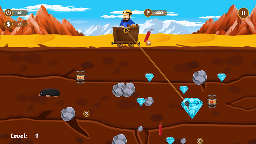 Diamond Miner - Funny Game Game for Android - Download