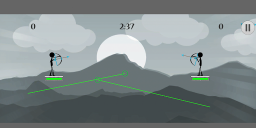 Arrow Battle - 2 Player Games - Gameplay image of android game