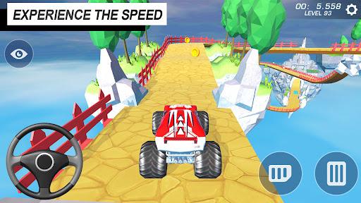 Car Stunt 3D Crazy Mountains - Gameplay image of android game