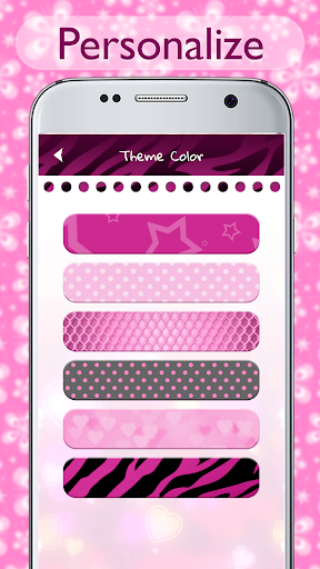 Pink Diary with Lock Password - عکس برنامه موبایلی اندروید
