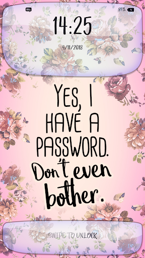 Do Not Touch girly girly lock screen HD phone wallpaper  Peakpx