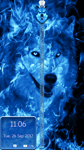 Ice Fire Wolf Wallpaper APK for Android Download