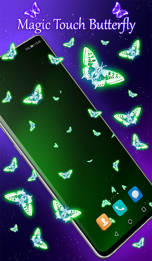 Live Wallpaper Magic Butterfly - عکس برنامه موبایلی اندروید