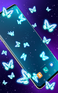 Live Wallpaper Magic Butterfly - عکس برنامه موبایلی اندروید