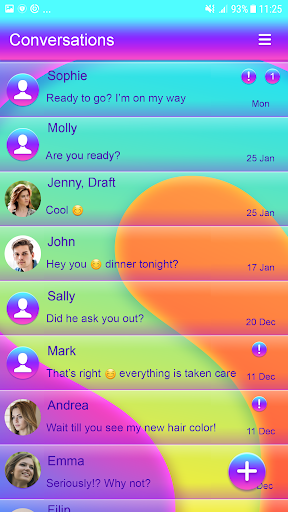 My Message App SMS - عکس برنامه موبایلی اندروید