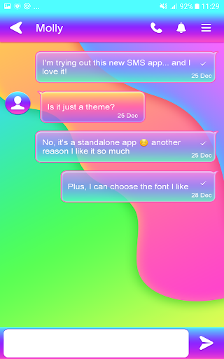 My Message App SMS - Image screenshot of android app