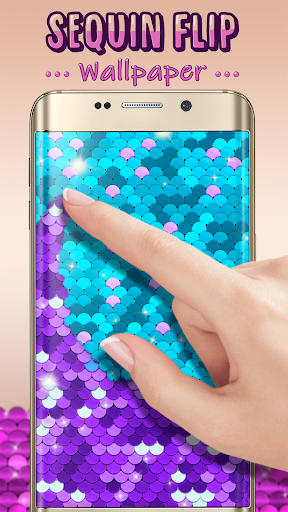 Sequin Flip Wallpaper - Image screenshot of android app