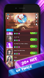 TWICE Tiles Hop: KPOP Rush Dancing Hop For ONCE! - عکس بازی موبایلی اندروید