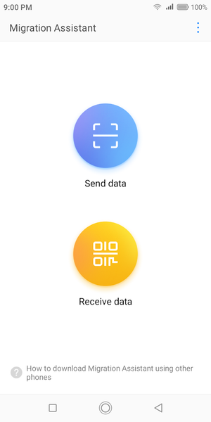 Neffos Migration Assistant - Image screenshot of android app