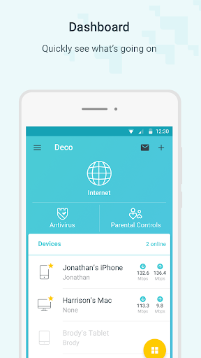 TP-Link Deco - عکس برنامه موبایلی اندروید