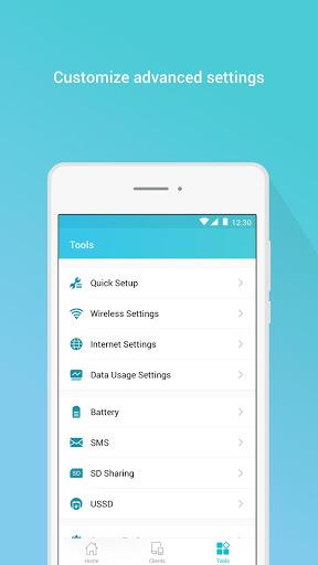 tpMiFi - Image screenshot of android app
