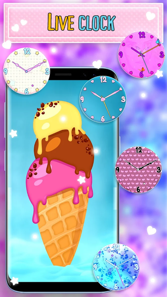 Cute Launcher for Girls - عکس برنامه موبایلی اندروید
