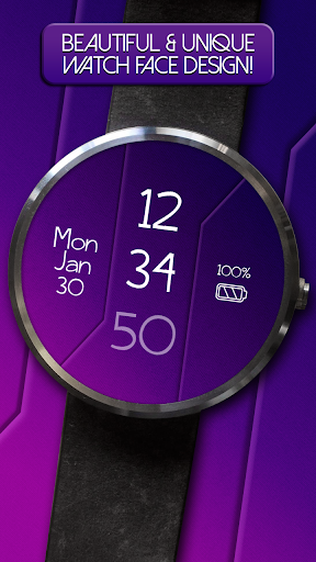 Digital Watch Face - Image screenshot of android app