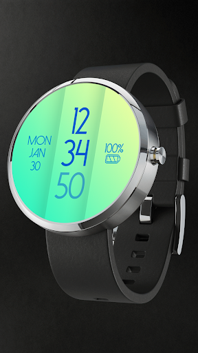Digital Watch Face - عکس برنامه موبایلی اندروید