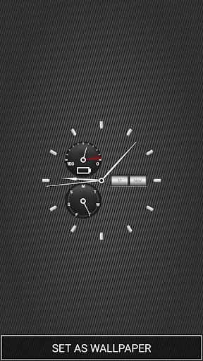 Live Clock Wallpaper - Image screenshot of android app