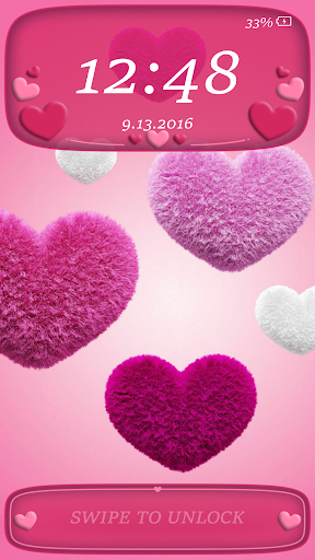 Lock Screen Pin Love Theme - عکس برنامه موبایلی اندروید
